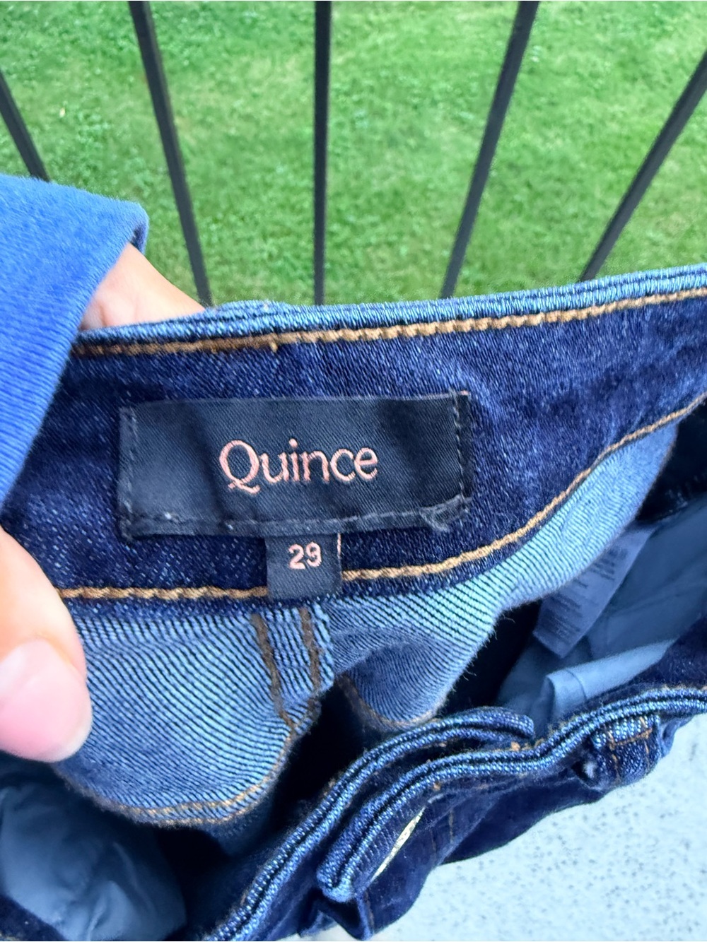 Quince Straight Jeans Size 29 - Picture 2 of 7